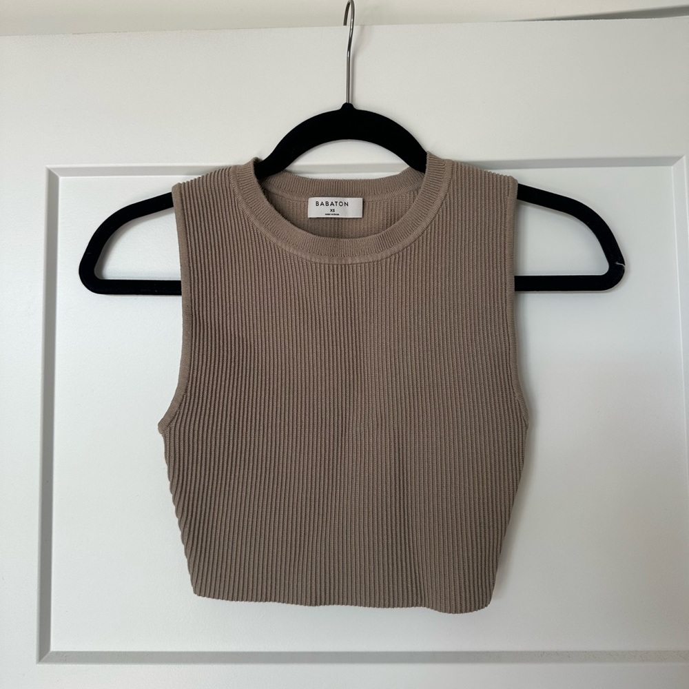 Aritzia babaton ribbed tank